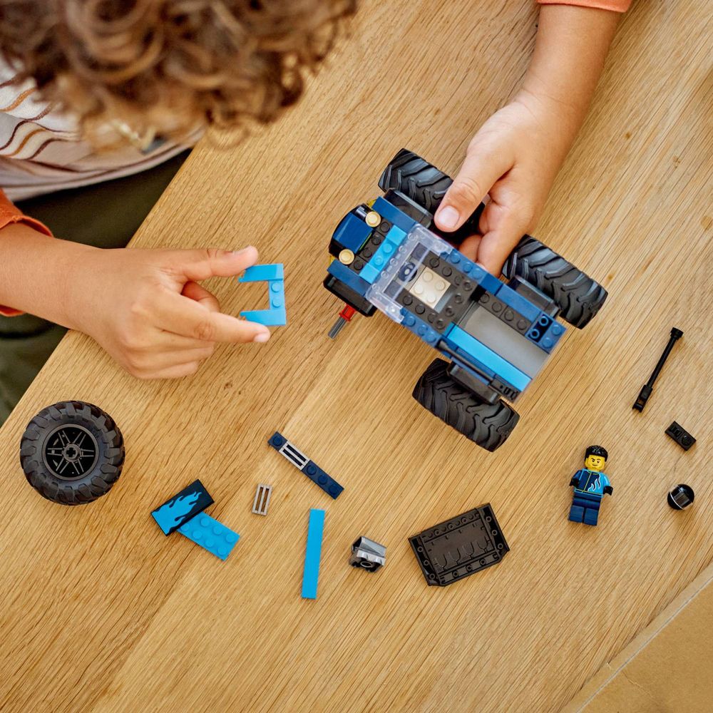 LEGO 60402 Plavi čudovišni kamion slika 7