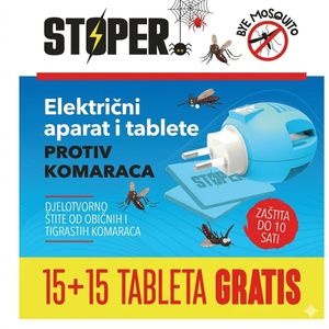 Stoper Električni aparat i tablete protiv komaraca