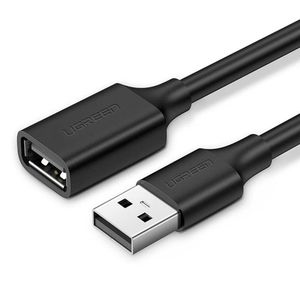 Ugreen produžni kabelski adapter USB (ženski) - USB (muški) 2m crni