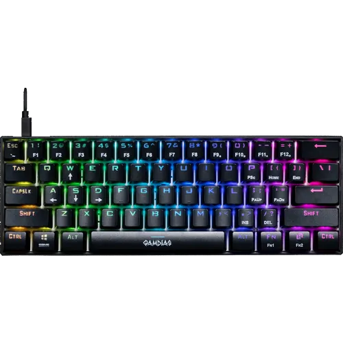 Gamdias Hermes E3 RGB Mehanička Tastatura  slika 3