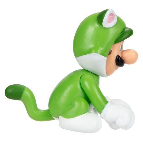 Nintendo Super Mario Cat Luigi Figura - 6,5 cm slika 3