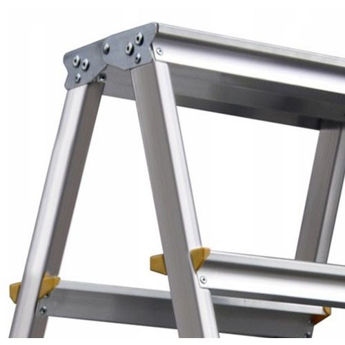 Awtools aluminijski taburet s 5 stepenica, nosivost 150 kg slika 1