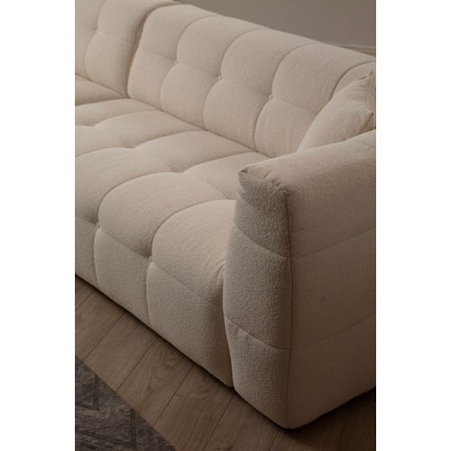 Atelier Del Sofa Cady 3 Seater Left - BeÅ¾ BeÅ¾ Ugaona Sofa slika 3