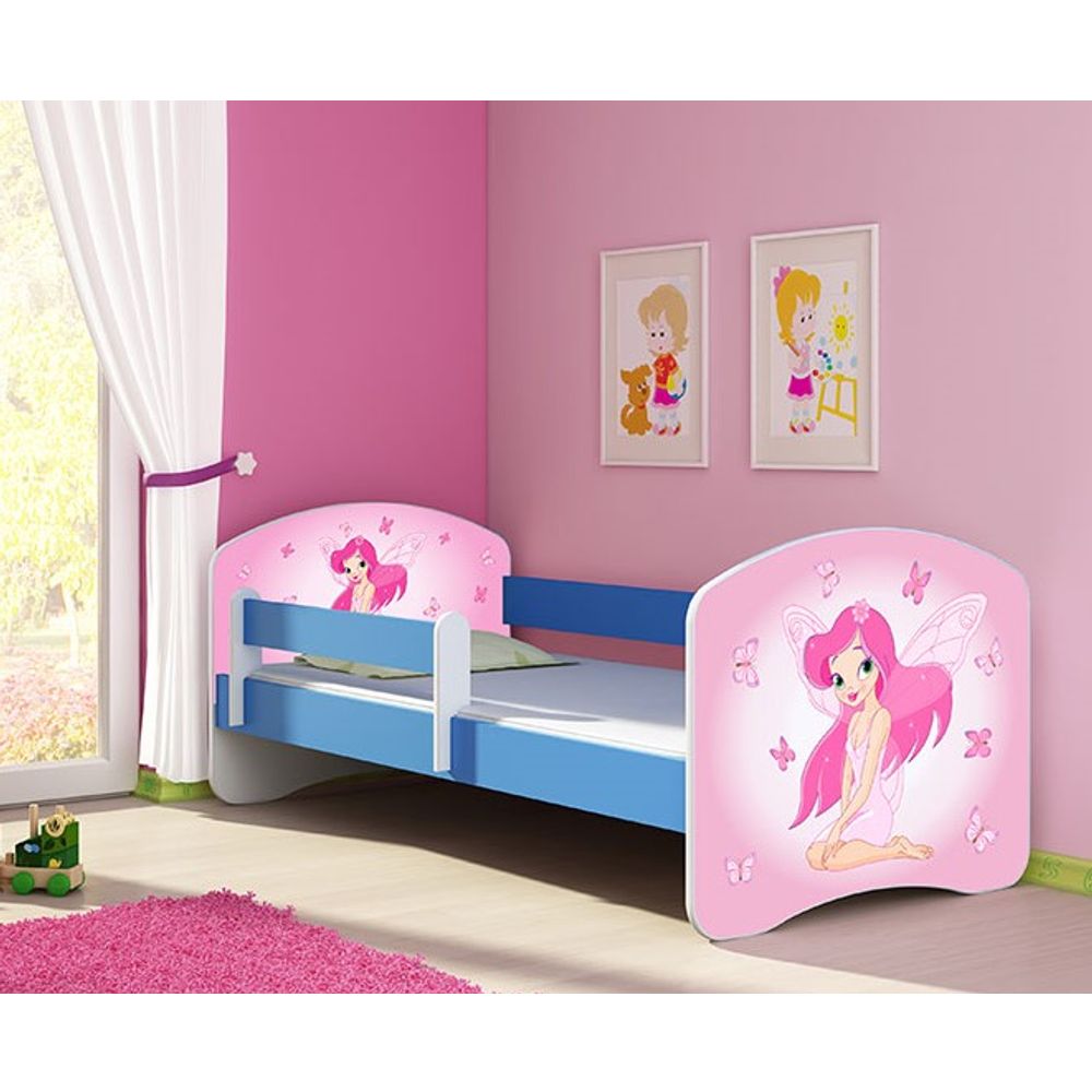 ACMA Dječiji krevet Acma II Blue - 140x70cm - Dezen 07 slika 1