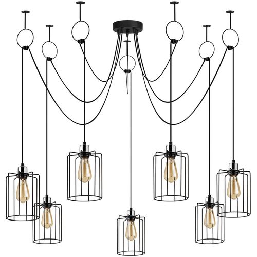 Tel - 6626 Black Chandelier slika 2