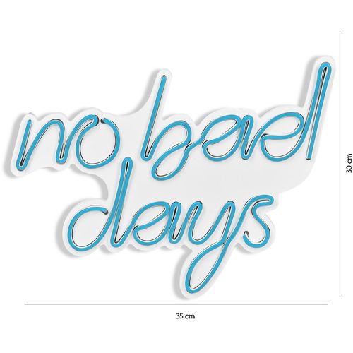 No Bad Days - Blue Blue Decorative Plastic Led Lighting slika 9