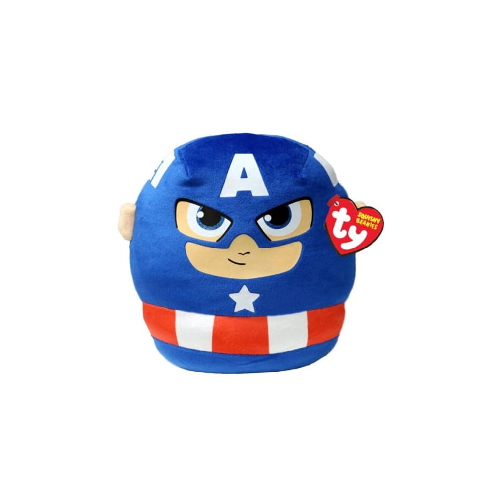 TY Plišana igračka Squishy Marvel Captan America 22cm slika 1