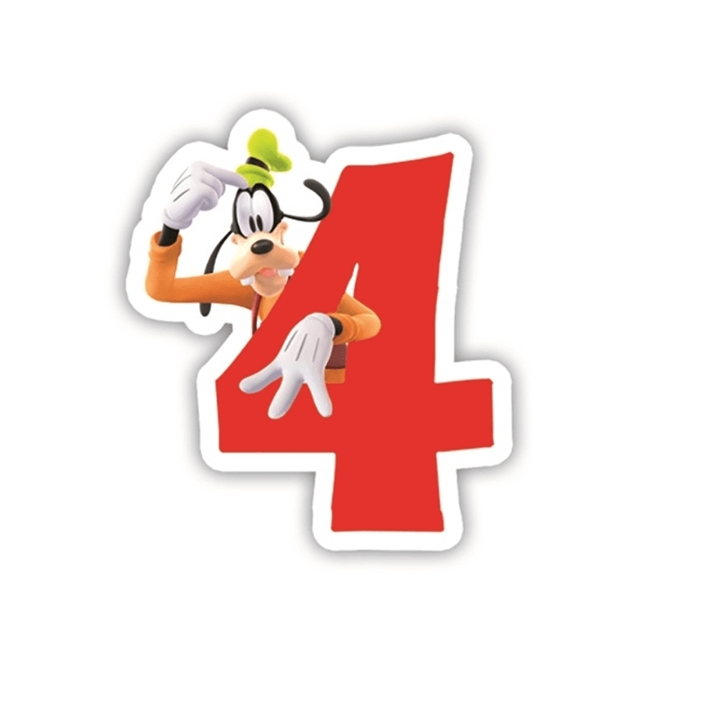 Svjećica rođendanska Mickey BR.4 slika 1
