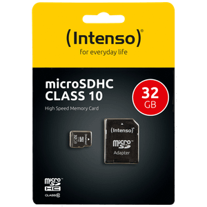 (Intenso) Micro SD Kartica 32GB Class 10 (SDHC &amp; SDXC) sa adapterom - SDHCmicro+ad-32GB/Class10
