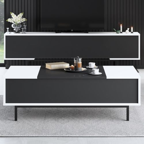 Force - Black, White Black
White Coffee Table slika 3