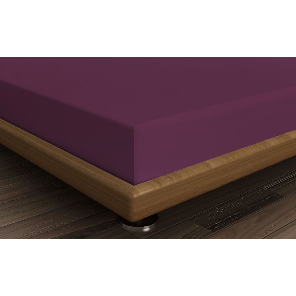 Ranforce King Fitted Sheet - Ljubičasta slika 2