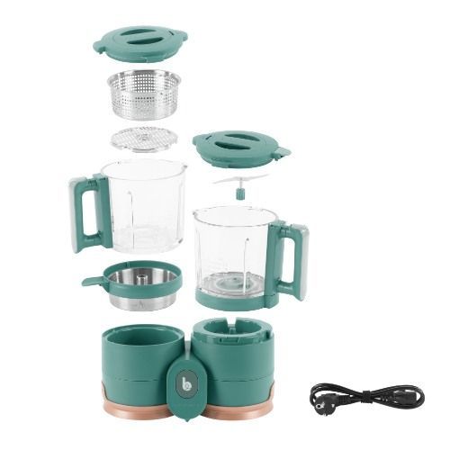 Babymoov Nutribaby Glass kuhalo - Green Forest slika 6