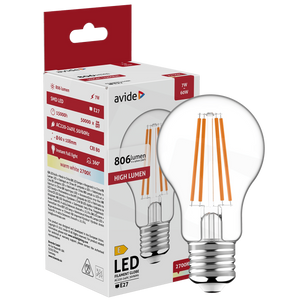 Avide Sijalica, LED 7W, E27, 2700K, 360°, 230V AC - Globe 7W E27