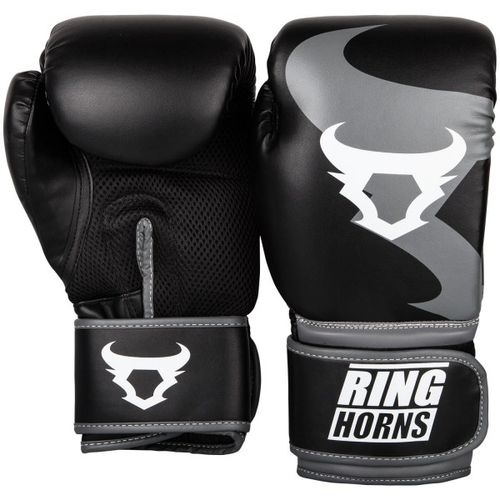 Rukavice za Boks Ring Horns Charger Crne 12OZ slika 2