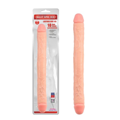 Dupli dildo 46cm Ladybro Love slika 1