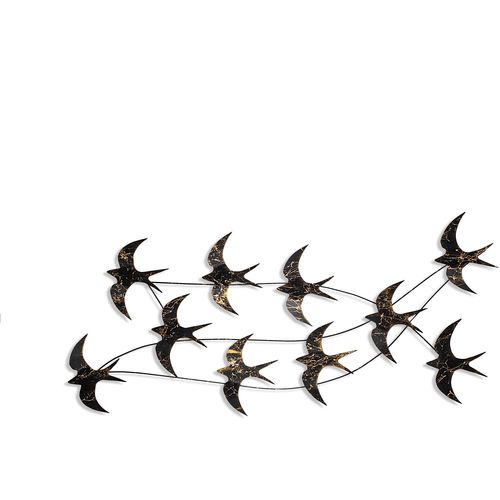 Wallity Metalna zidna dekoracija, Flock of Swallows 3 slika 6
