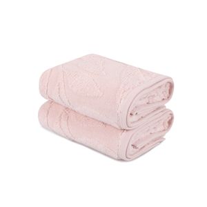 Estela - Powder Powder Hand Towel Set (2 Pieces)