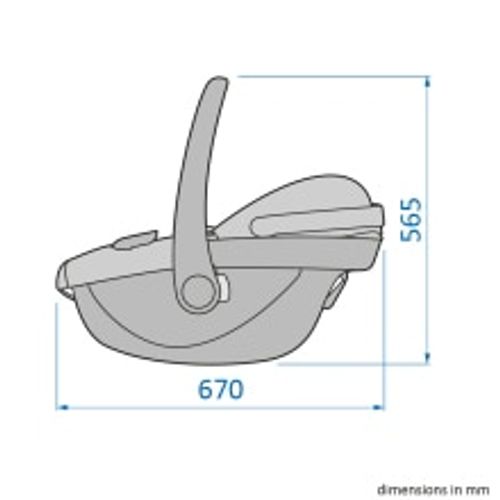 Maxi-Cosi Autosjedalica Pebble S - Tonal Graphite slika 14