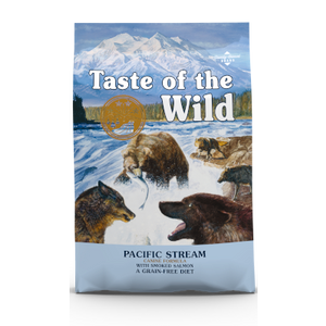 TASTE OF THE WILD Pacific Stream, s dimljenim lososom, bez žitarica, 5,6 kg