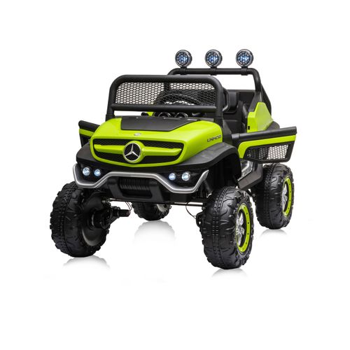 Mercedes auto na akumulator OffRoad Unimog Green slika 8