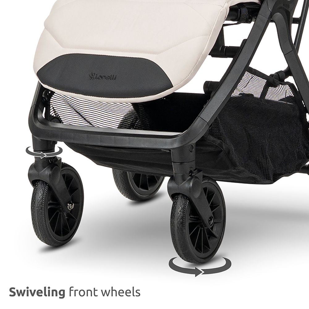 Lorelli kišobran kolica Calista, Beige slika 19
