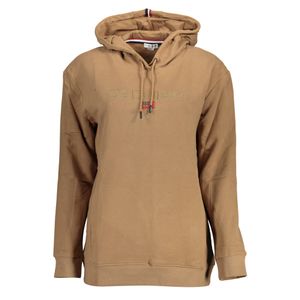 US POLO SWEATSHIRT WITHOUT ZIP WOMAN BROWN