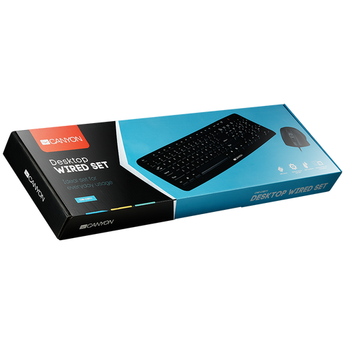 Canyon USB standardna tastatura, AD layout CNE-CSET1-AD slika 3