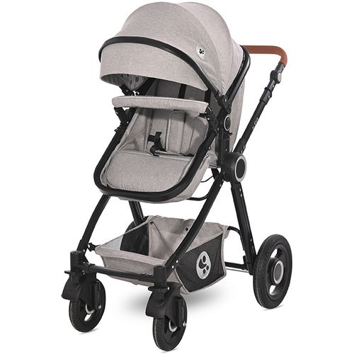 LORELLI ALEXA Kolica 2u1 Opaline Grey Elephants: Košara + Autosjedalica + Zimska Navlaka (0mj+) - (do 15kg/96cm) slika 4