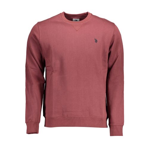 US POLO SWEATSHIRT WITHOUT ZIP PURPLE MAN slika 1