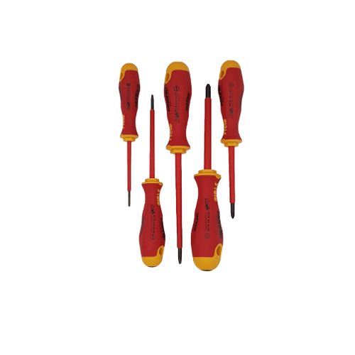 Set šrafcigera Felo Ergonic VDE sa testerom napona SL/PH 41396398 6 kom slika 4