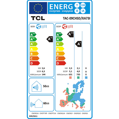 TCL klima uređaj Elite Inverter 2,6kW - TAC-09CHSD/XA73I slika 4