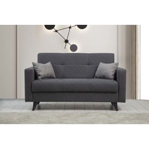 Atelier Del Sofa Dvosjed, Polya - Dark Grey