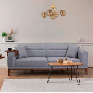 Atelier Del Sofa Liones Tepsili-Grey Trosed na razvlačenje