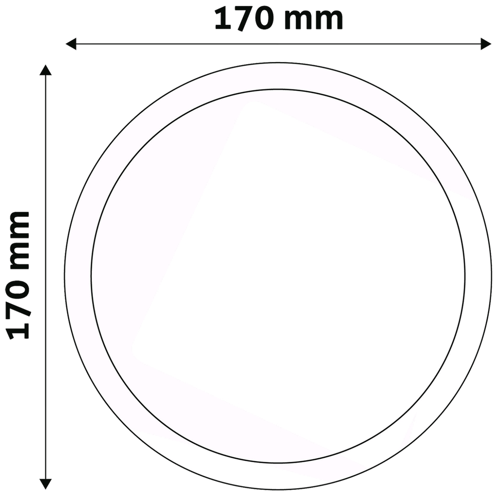 Avide Plafonjera LED, ugradna, 12W, 950 lm, 4000K, IP20 - ACRPNW-R-12W-ALU slika 3