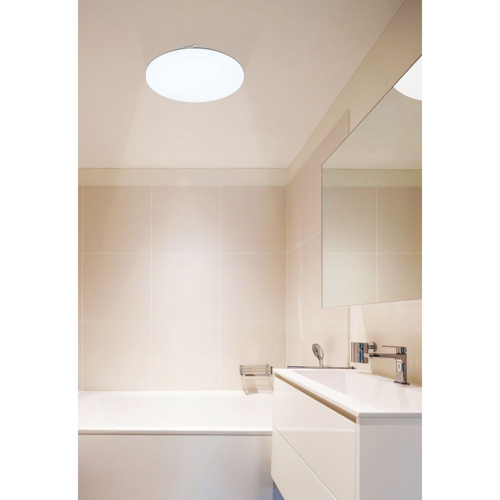 Eglo Frania Okrugla Plafonjera sa LED Osvjetljenjem, 17,3W, 2000lm, IP44, Bijela slika 2