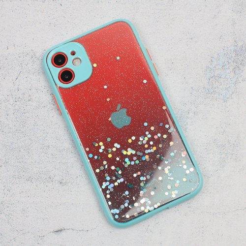 Maska Frame Glitter za iPhone 11 6.1 mint slika 1