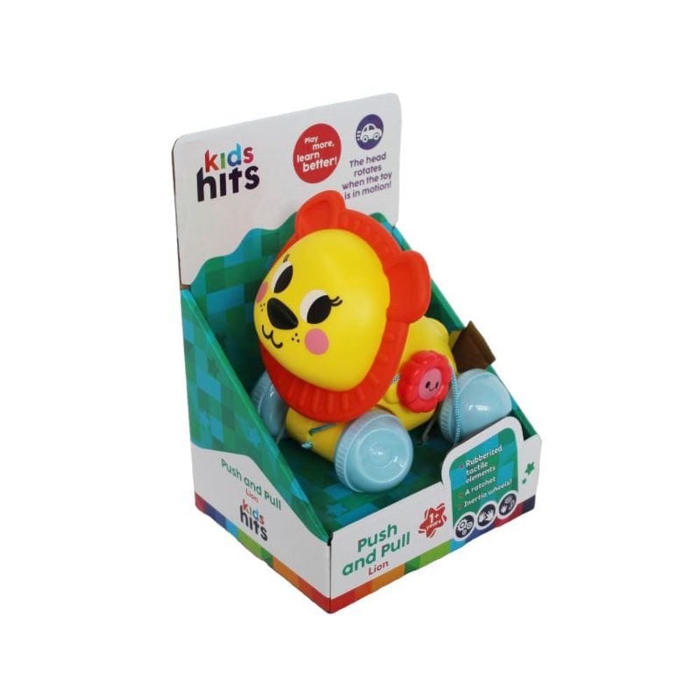 Kids Hits KH22002 Igračka na povlačenje Lav slika 1