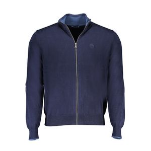 NORTH SAILS MEN'S BLUE CARDIGAN