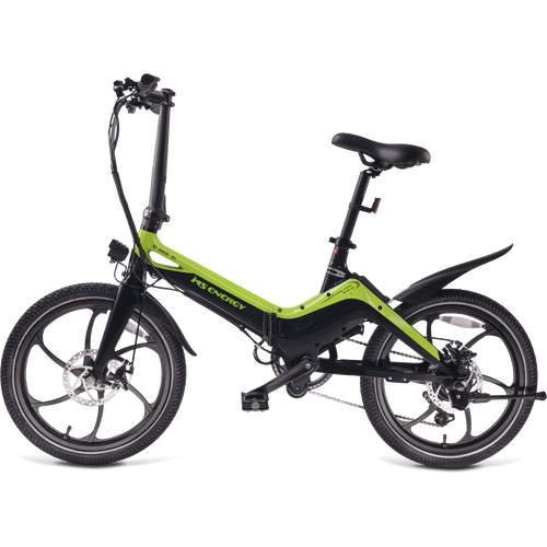 MS ENERGY eBike i10 Black Green slika 1