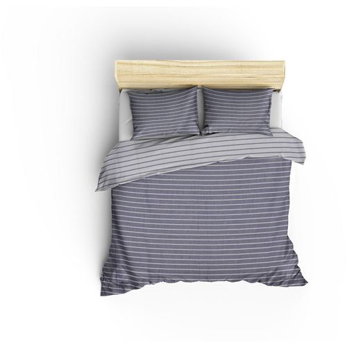 Bamboo - Blue Blue Bamboo Double Quilt Cover Set slika 3