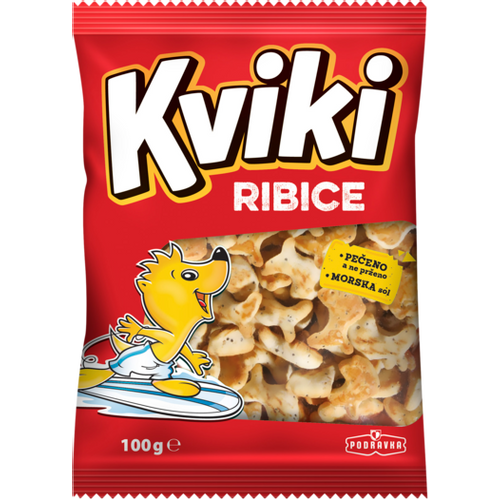 Kviki ribice vrećica 100 g slika 1