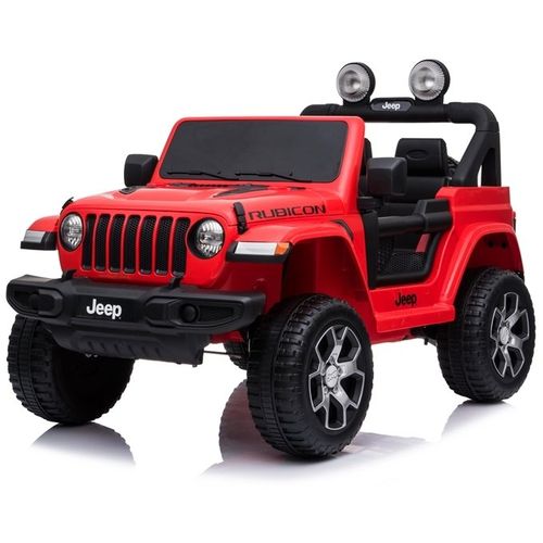 Licencirani Jeep Wrangler Rubicon crveni - auto na akumulator slika 3