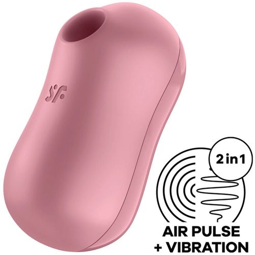 Satisfyer Cotton Candy stimulator klitorisa i vibrator slika 1