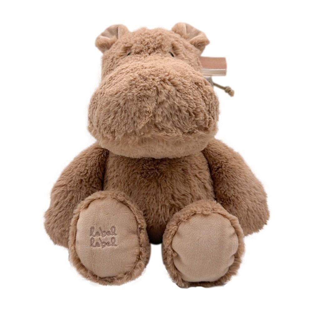 Label Label Plišana igračka za bebe Hippo Harvey, 26cm - Nougat slika 1
