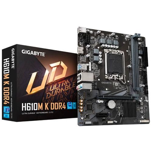 GIGABYTE H610M K DDR4 rev.1.x matična ploča slika 1