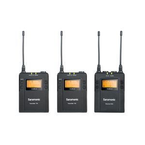 Saramonic UHF wireless mikrofon with 2 transmitters