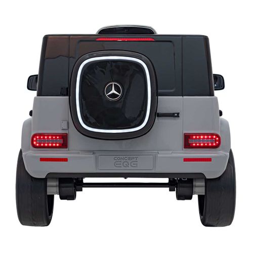 Licencirani auto na akumulator Mercedes Benz EQG 4x4 - srebrni slika 17