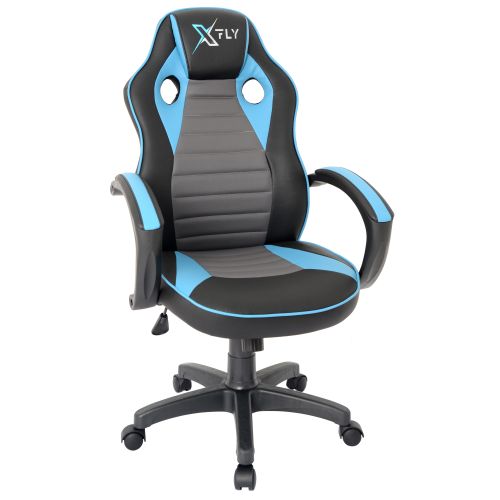 XFly - Plava Crna Gaming Stolica slika 1