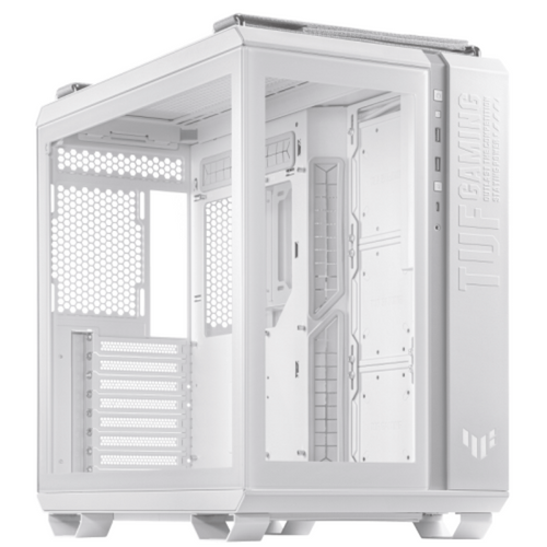 Kućište ASUS TUF GAMING GT502 PLUS TG ARGB Mid Tower/ATX/Micro ATX/Mini ITX/bez napajanja/bela slika 1