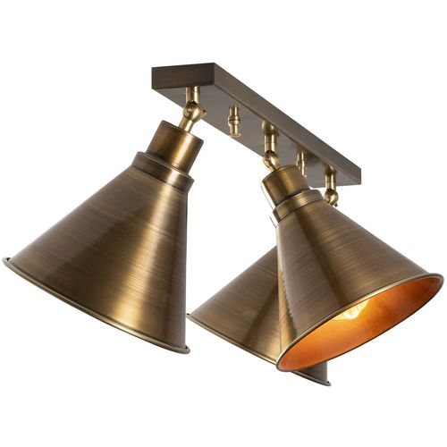 Opviq Stropna lampa VINTAGE, metalna 72 x 20 cm, visina 26 cm, E27 40 W, Berceste - N-678 slika 3